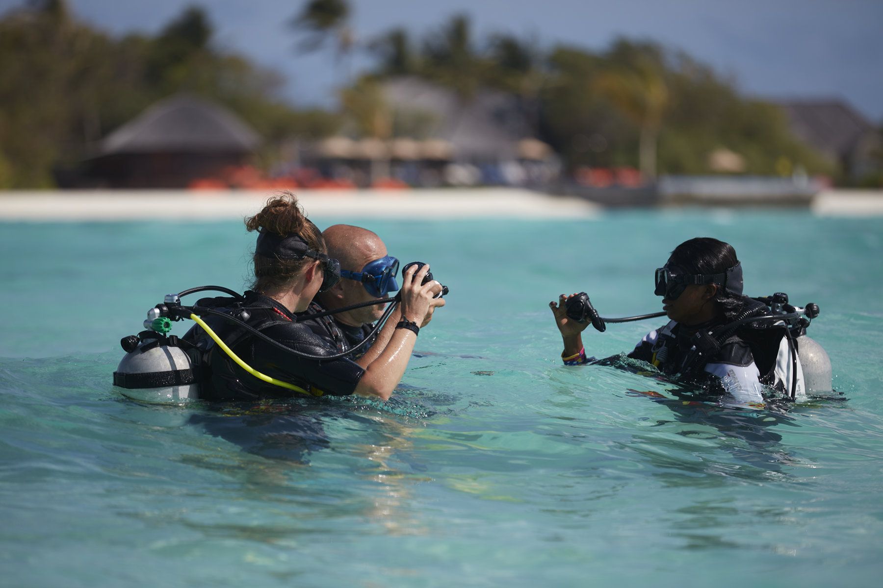 Diving