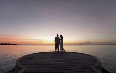 Honeymoon bliss in the Maldives