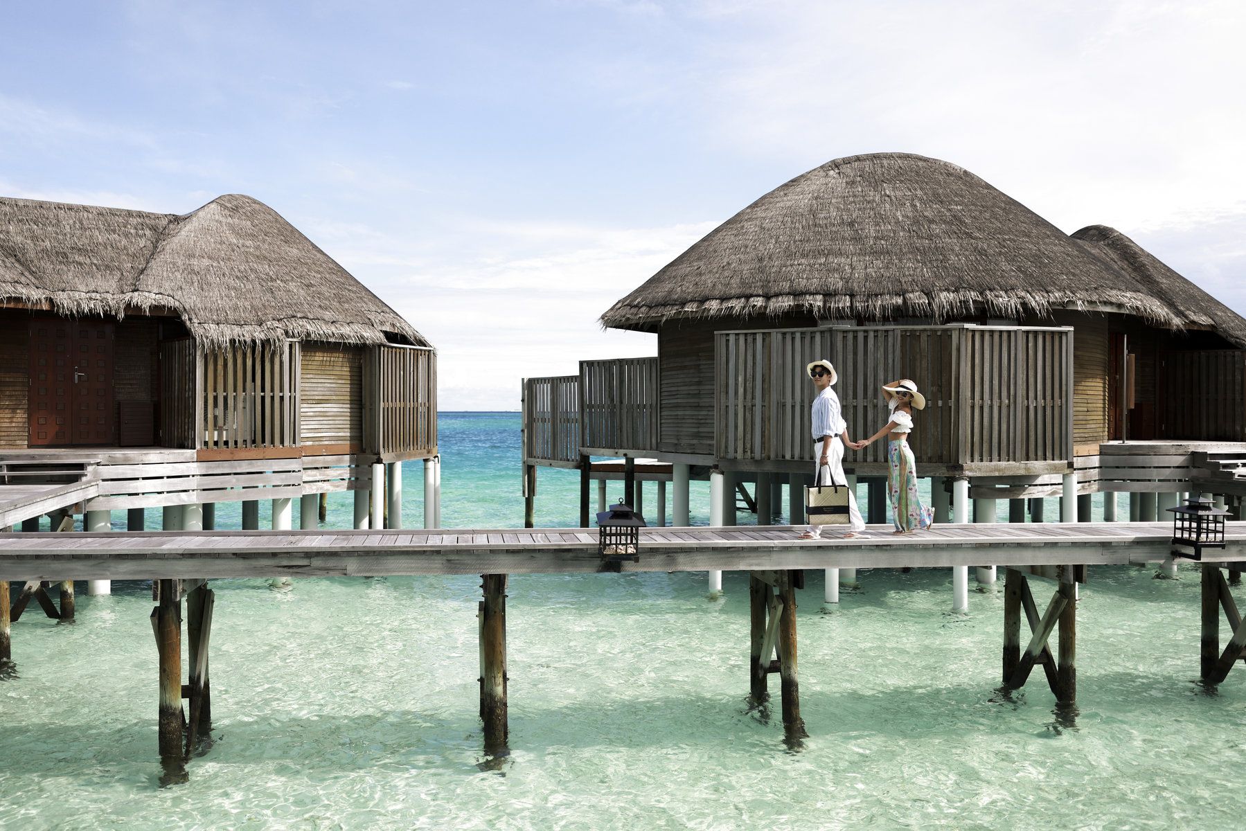 Honeymoon bliss in the Maldives