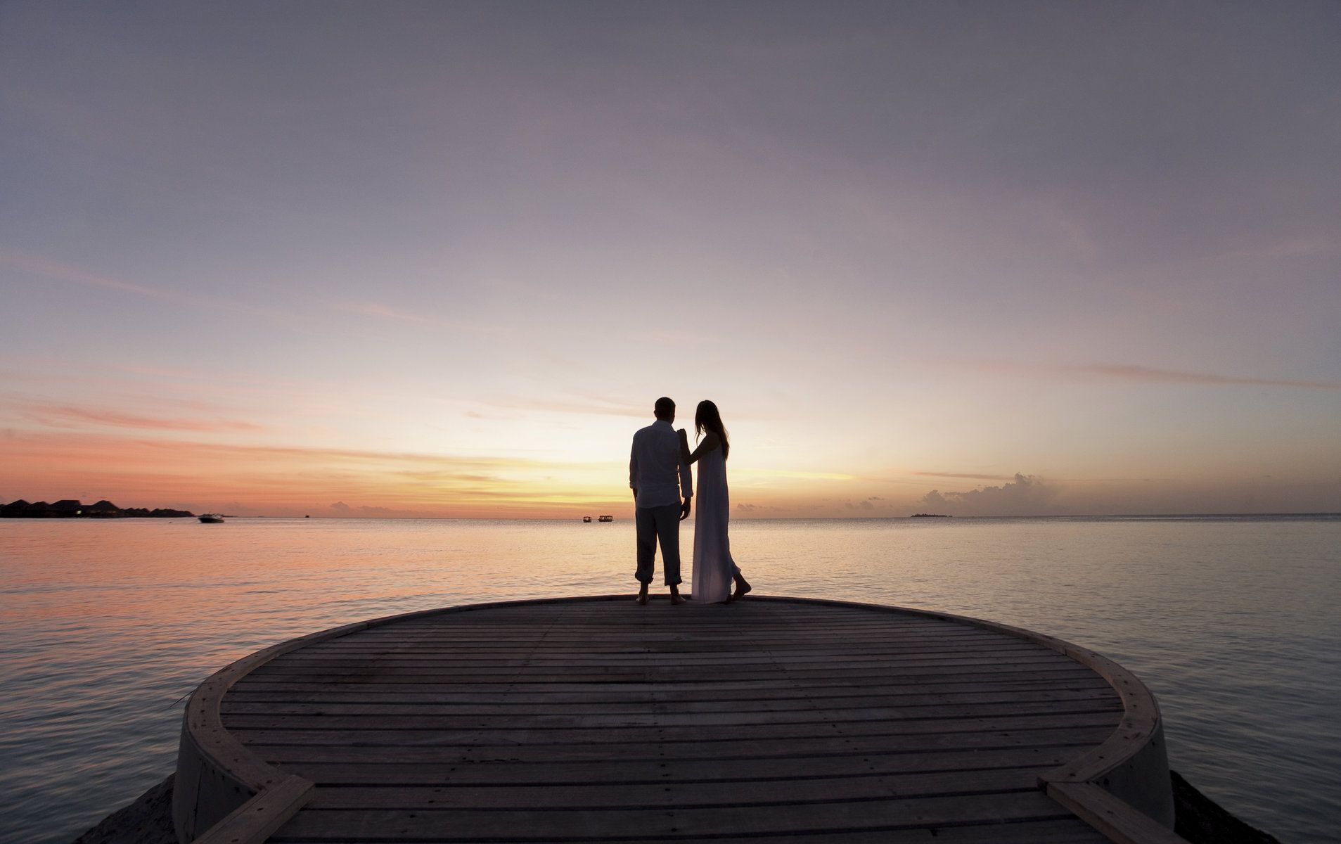 Honeymoon bliss in the Maldives