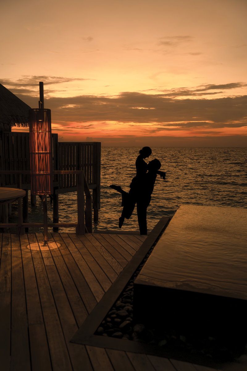Honeymoon bliss in the Maldives