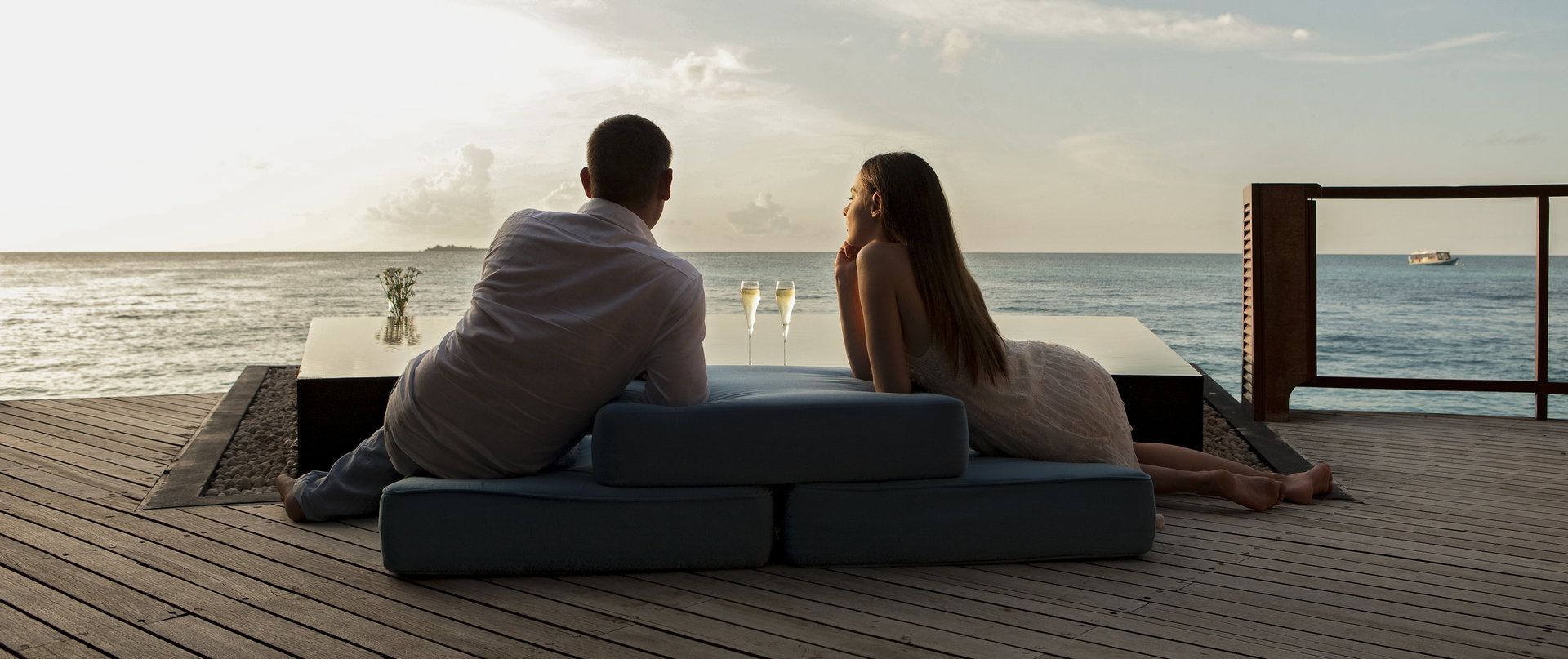 Honeymoon bliss in the Maldives