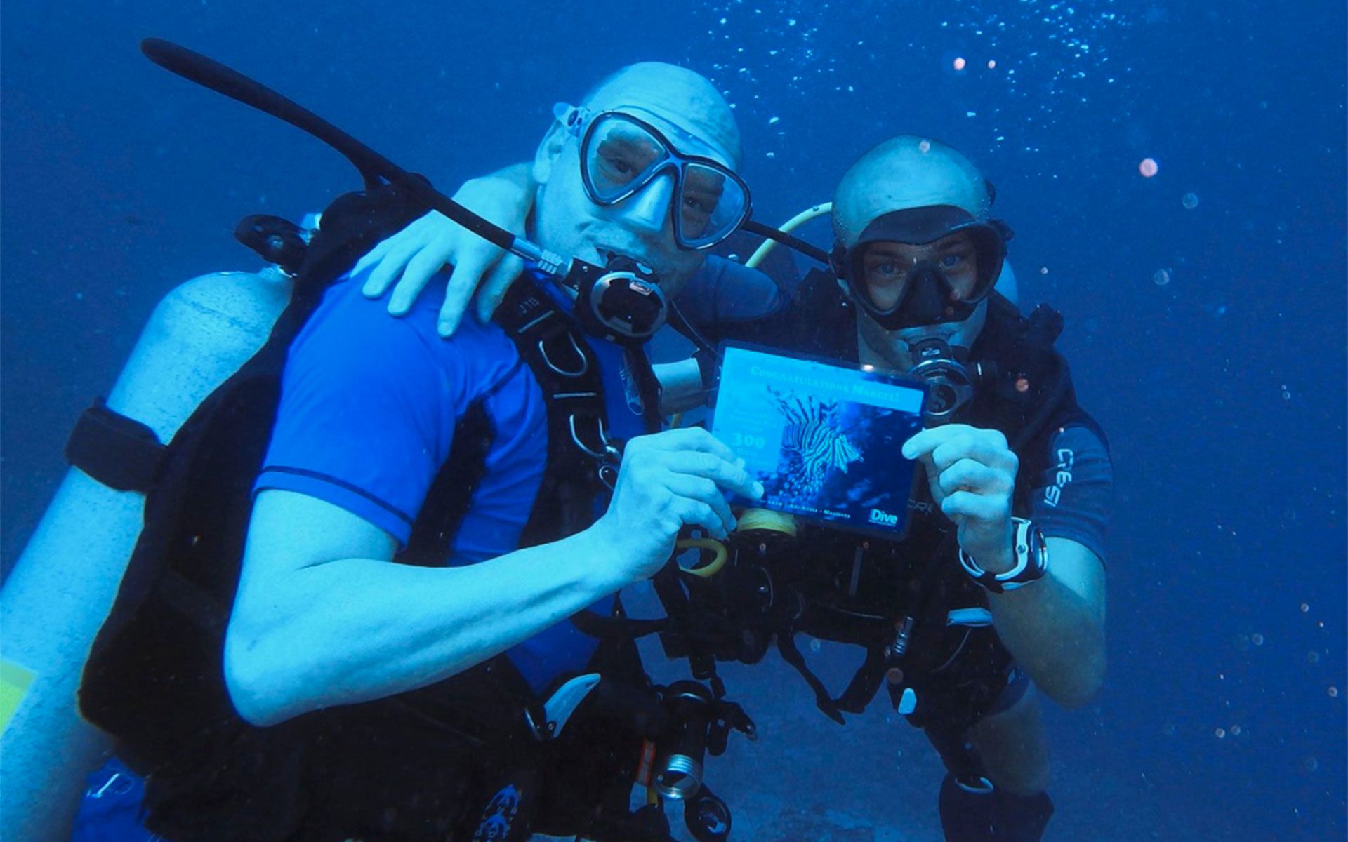 Learn to DIVE in the Maldives