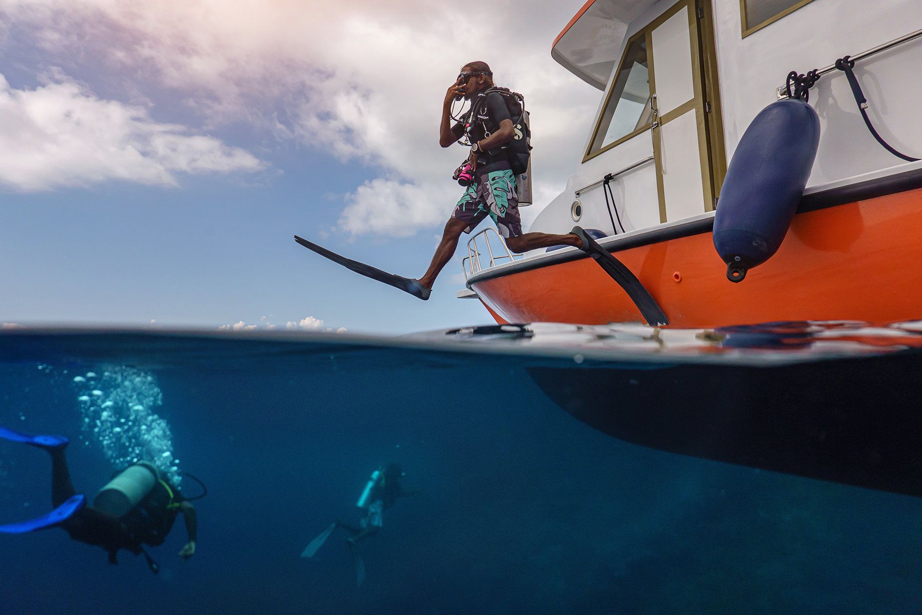 Diving